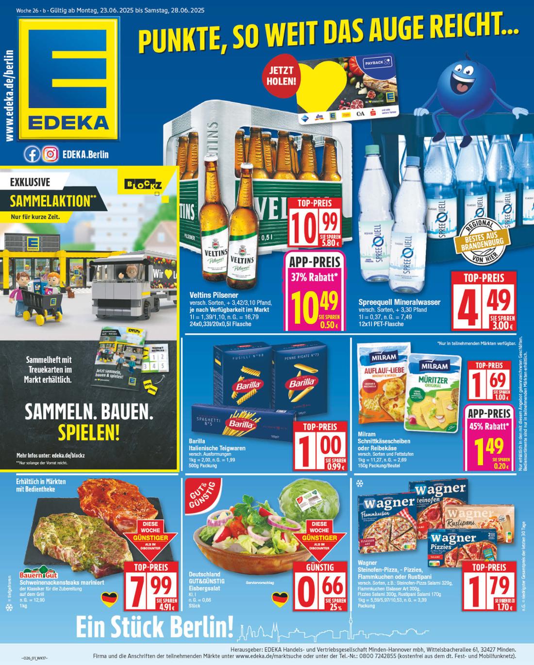 edeka - Edeka-Prospekt gültig vom 23.06. bis 28.06.