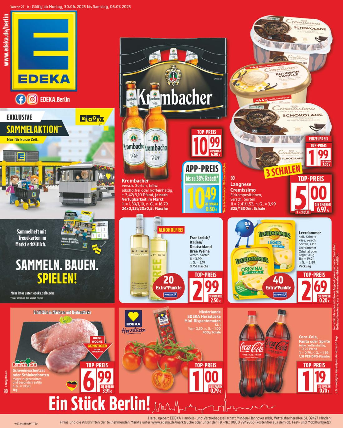 edeka - Edeka-Prospekt gültig vom 30.06. bis 05.07.