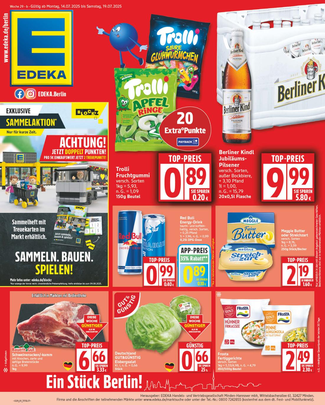 edeka - Edeka-Prospekt gültig vom 14.07. bis 19.07.