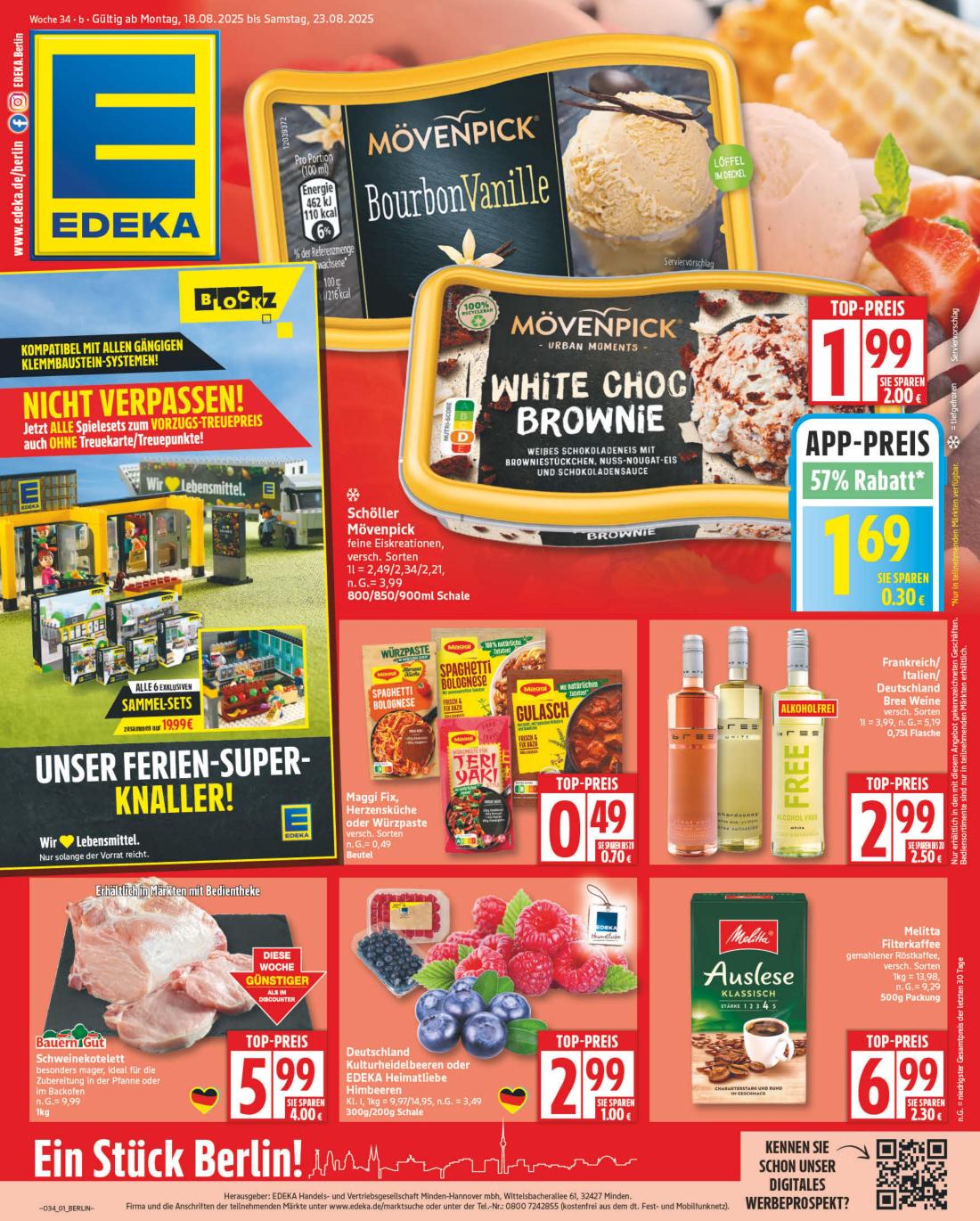 edeka - Edeka-Prospekt gültig vom 18.08. bis 23.08.