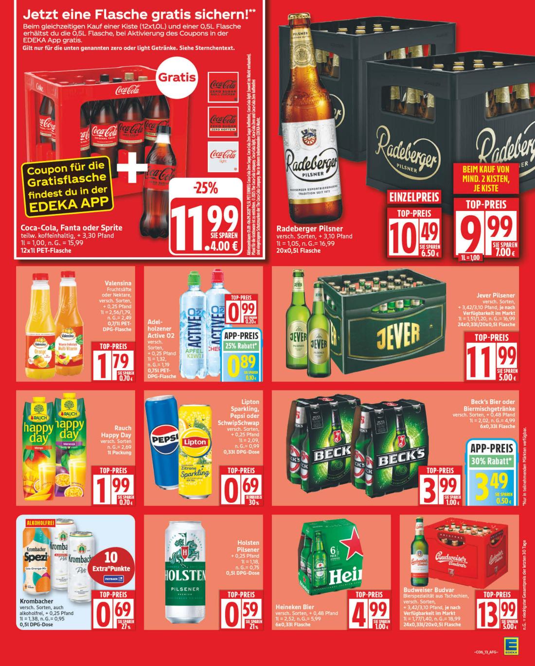 edeka - Edeka-Prospekt gültig vom 01.09. bis 06.09. - page: 13