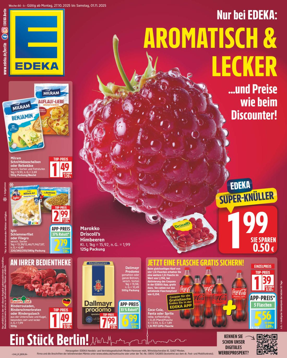edeka - Edeka-Prospekt gültig vom 27.10. bis 01.11.
