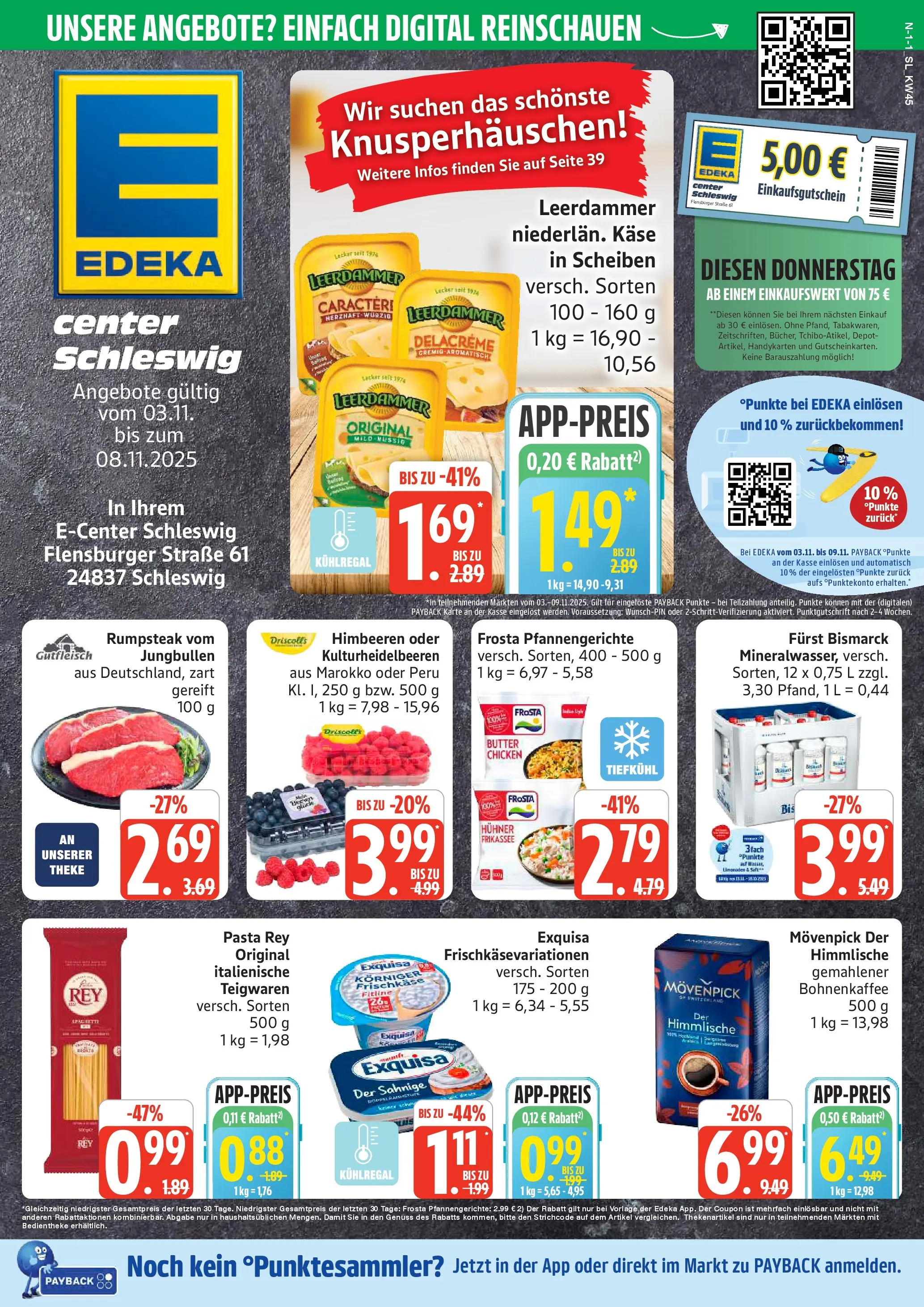 edeka - Edeka - Center Schleswig-Prospekt gültig vom 03.11. bis 08.11.