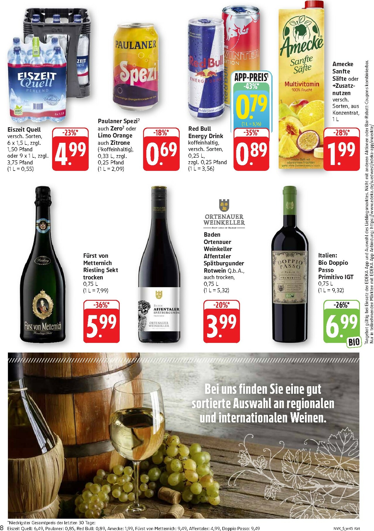 edeka - Edeka - Marken-Vielfalt!-Prospekt gültig vom 03.11. bis 08.11. - page: 8