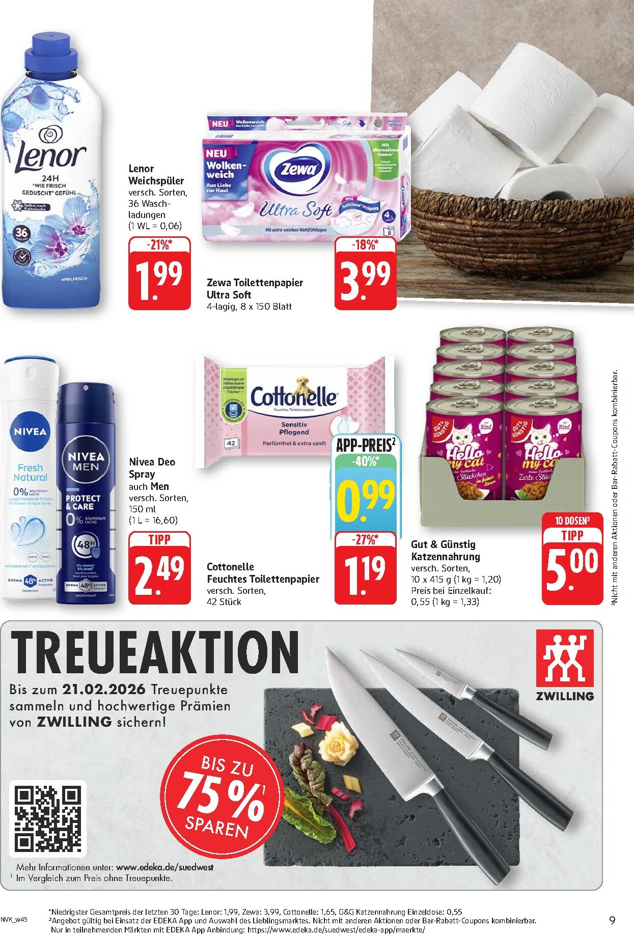 edeka - Edeka - Marken-Vielfalt!-Prospekt gültig vom 03.11. bis 08.11. - page: 9