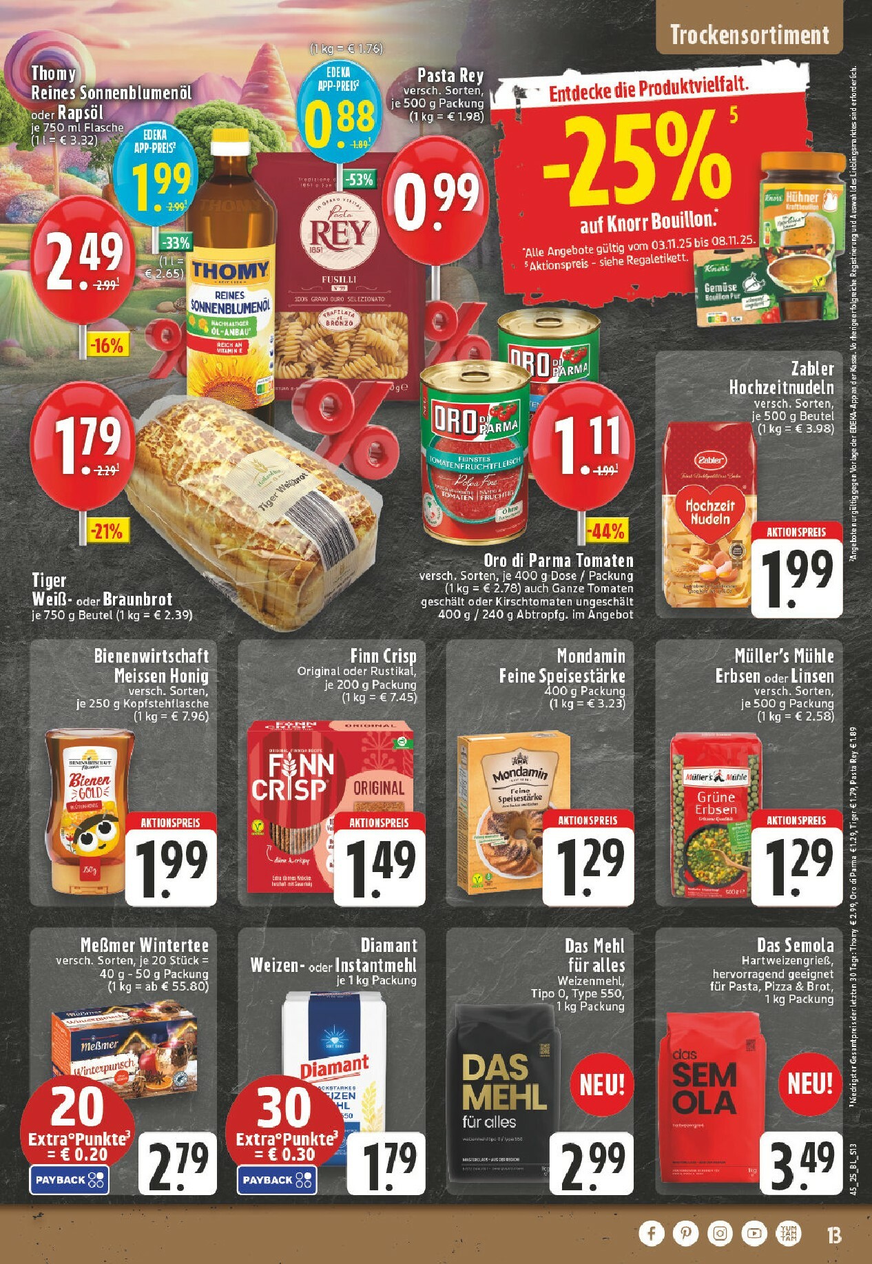 edeka - Edeka - Mader Auf Frischer Tat-Prospekt gültig vom 03.11. bis 08.11. - page: 13