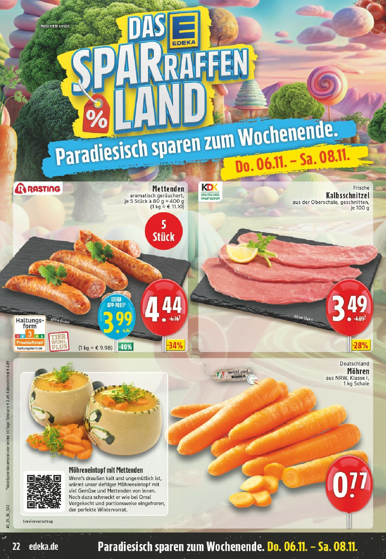 edeka - Edeka - Mader Auf Frischer Tat-Prospekt gültig vom 03.11. bis 08.11. - page: 22