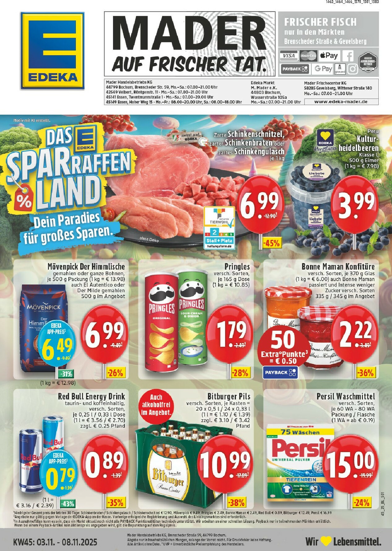 edeka - Edeka - Mader Auf Frischer Tat-Prospekt gültig vom 03.11. bis 08.11.