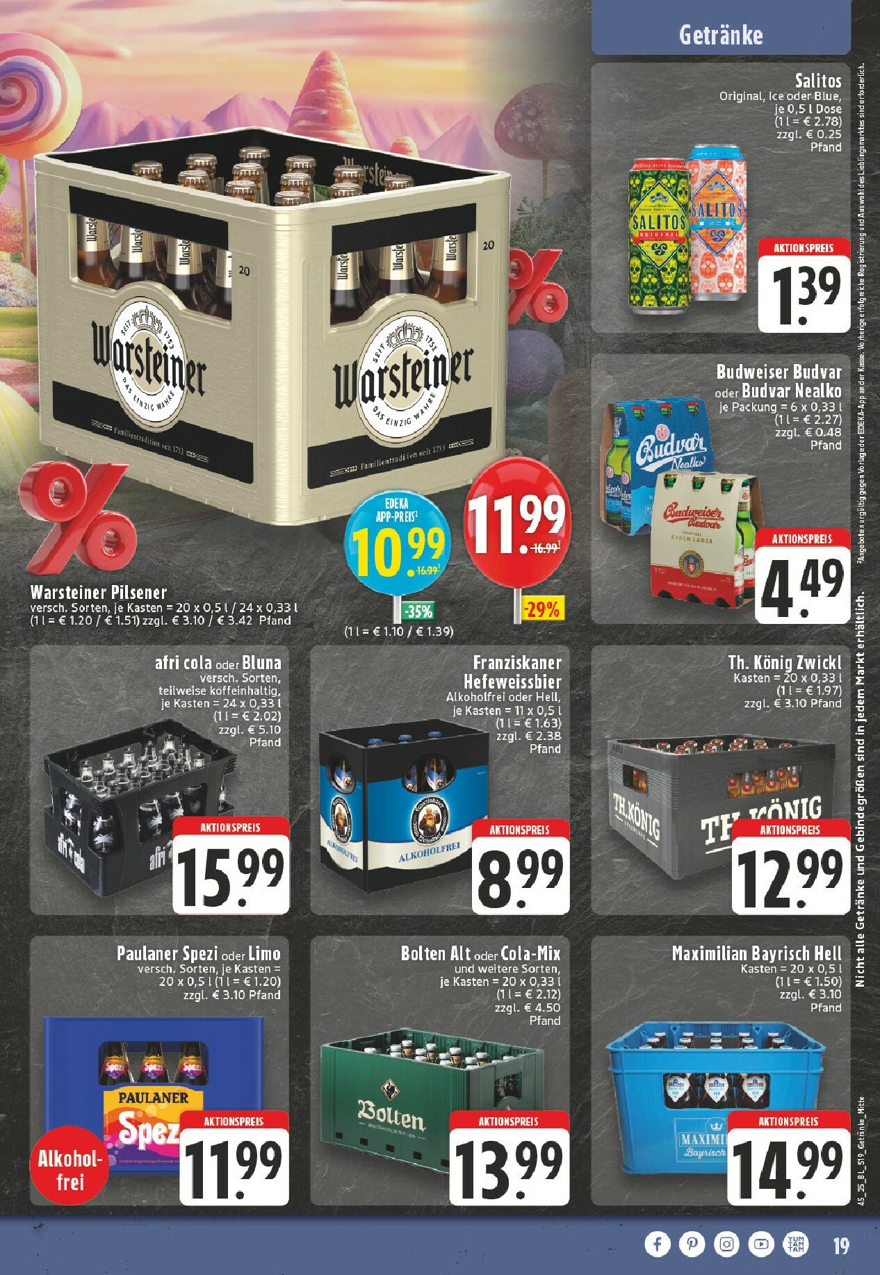 edeka - Edeka - Mader Auf Frischer Tat-Prospekt gültig vom 03.11. bis 08.11. - page: 19