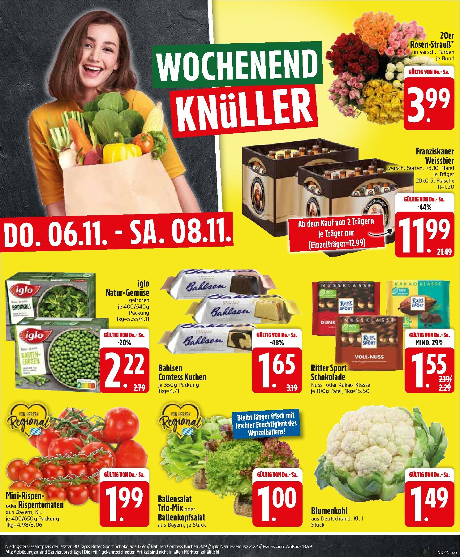 edeka - Edeka - Wochenangebote-Prospekt gültig vom 03.11. bis 08.11. - page: 27