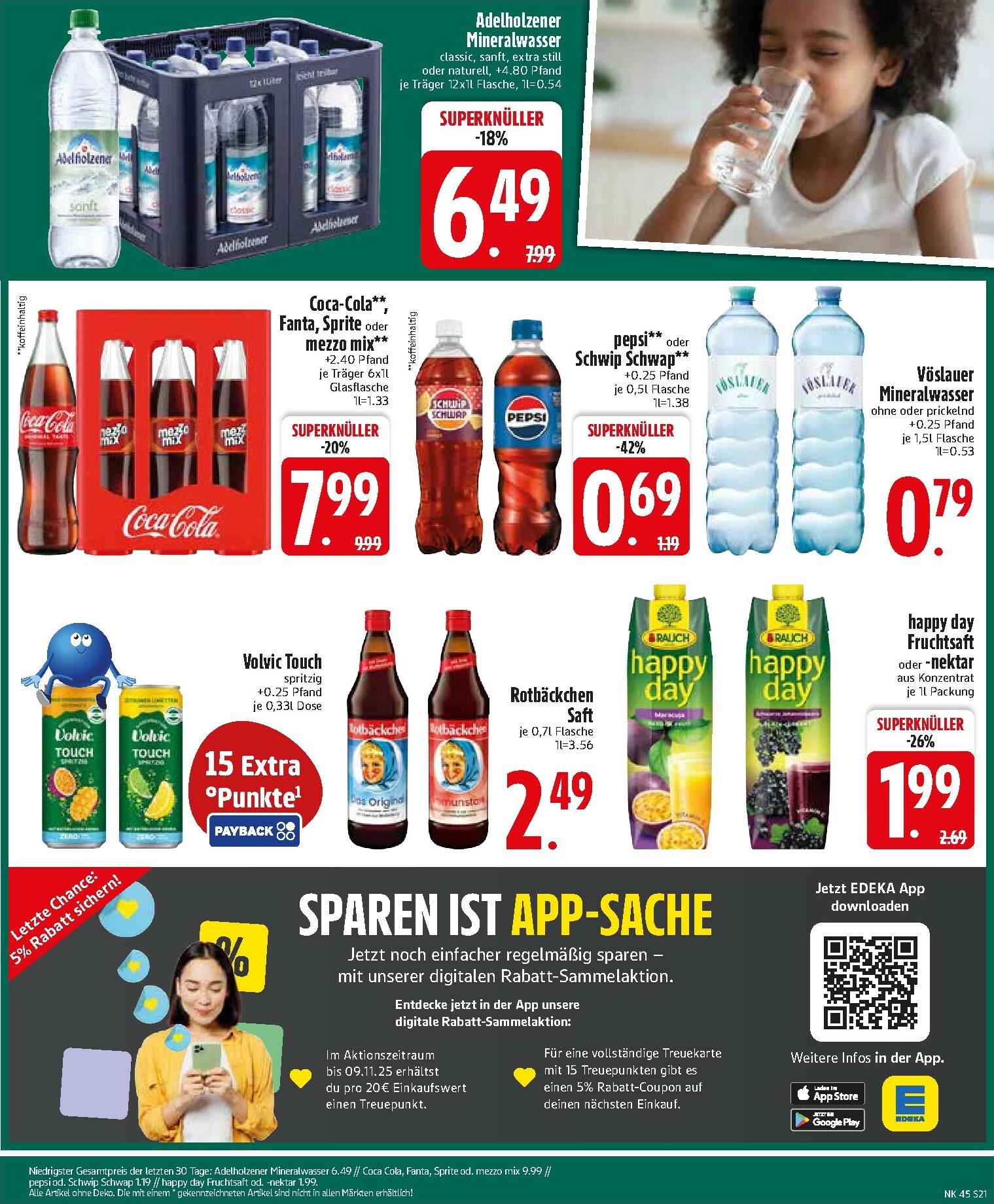 edeka - Edeka - Wochenangebote-Prospekt gültig vom 03.11. bis 08.11. - page: 21
