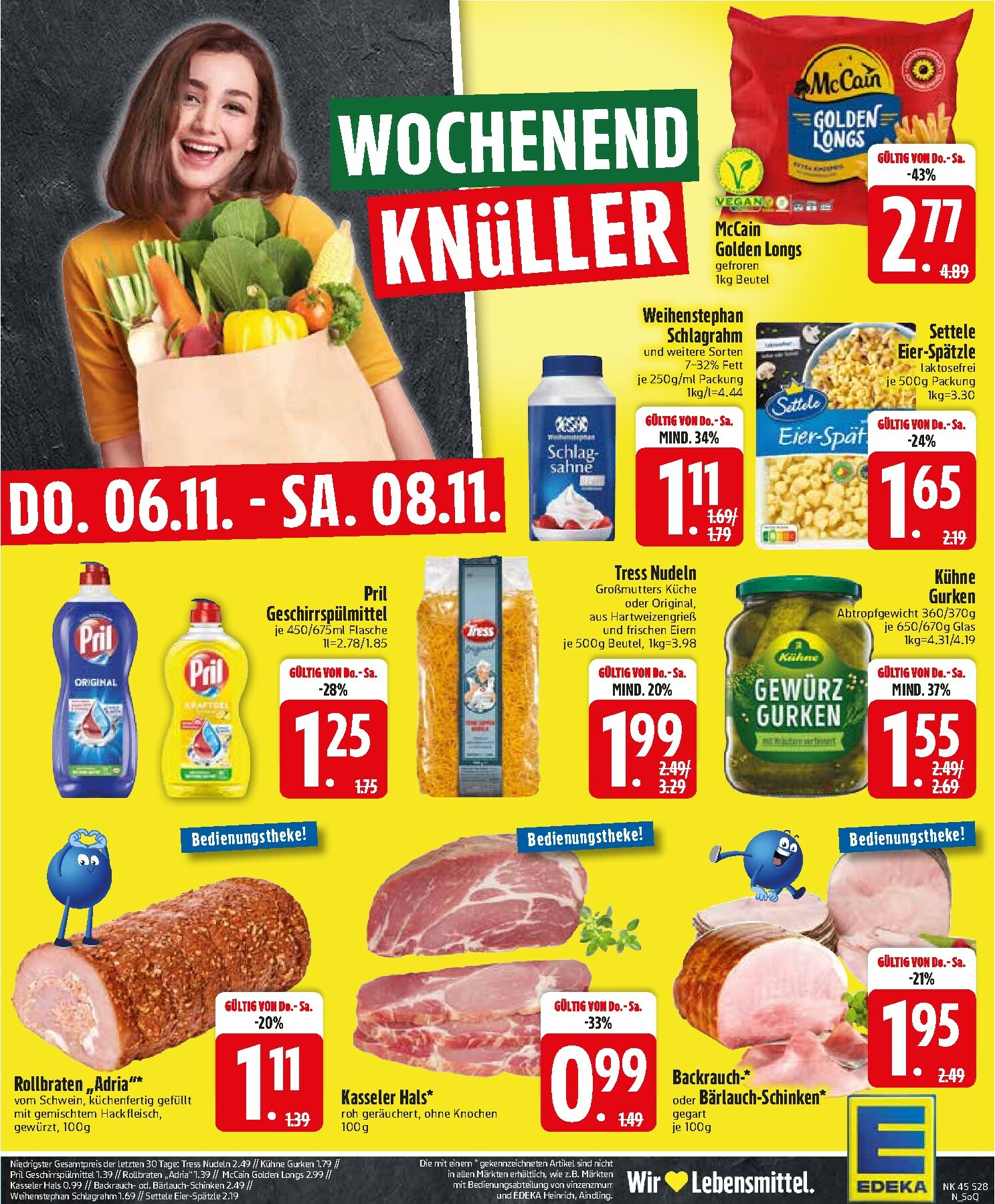 edeka - Edeka - Wochenangebote-Prospekt gültig vom 03.11. bis 08.11. - page: 28