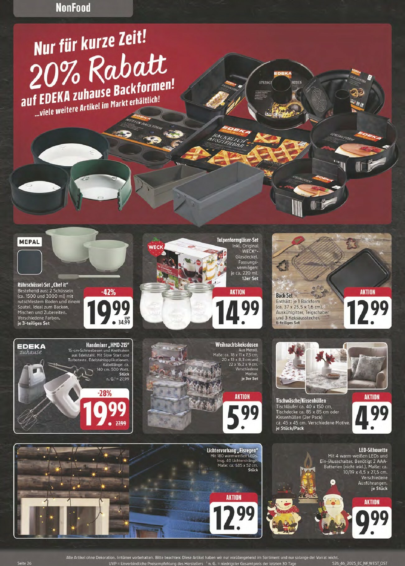 edeka - Edeka - Center-Prospekt gültig vom 10.11. bis 15.11. - page: 26