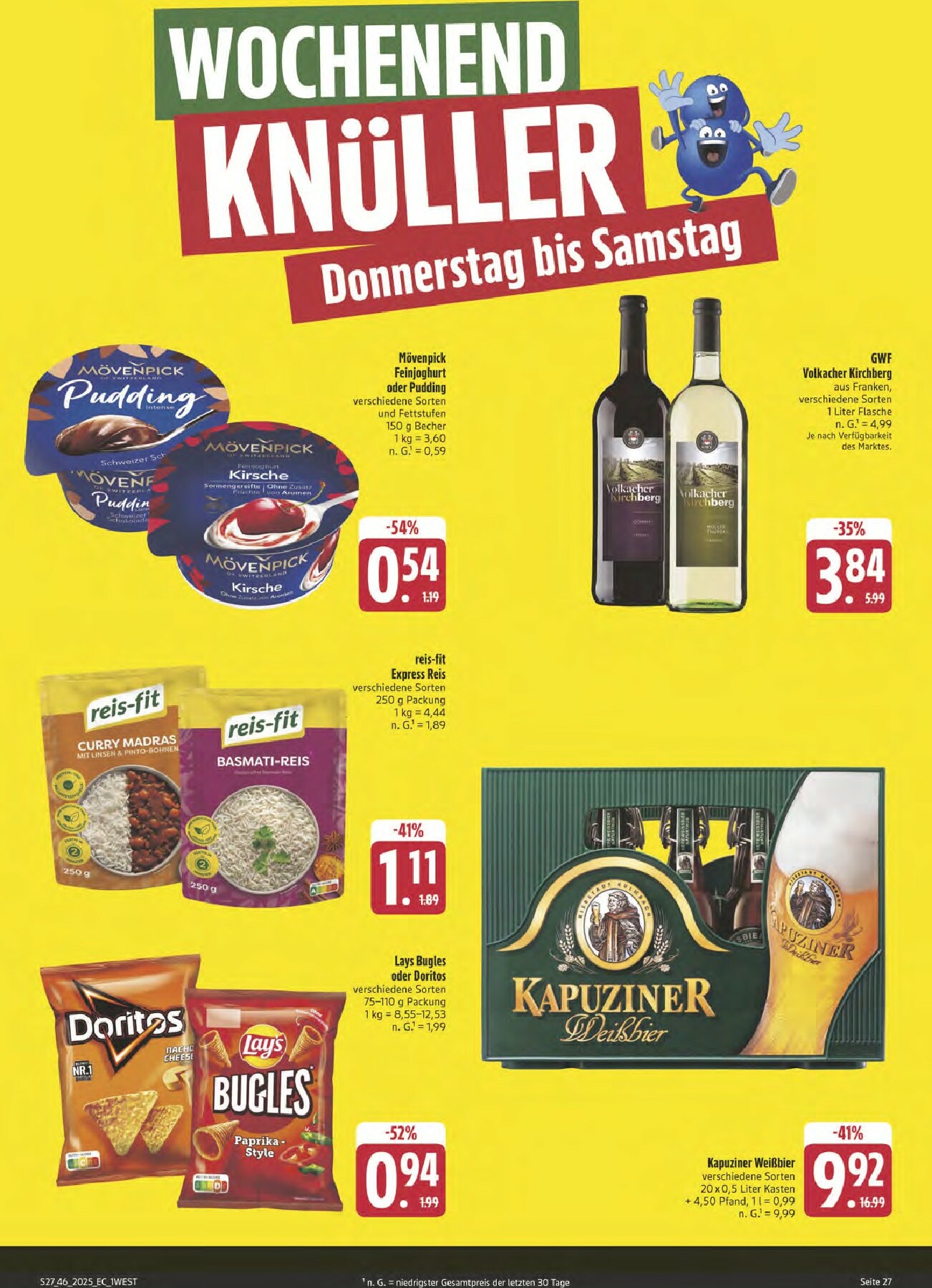 edeka - Edeka - Center-Prospekt gültig vom 10.11. bis 15.11. - page: 27