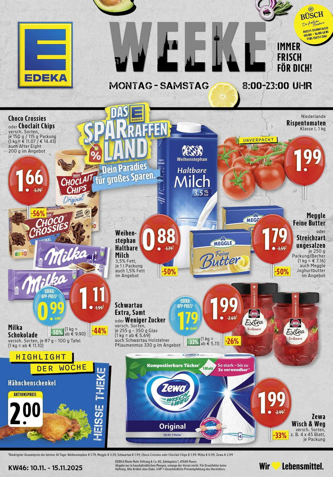 edeka - Edeka - Obst & Gemüse-Prospekt gültig vom 10.11. bis 15.11.