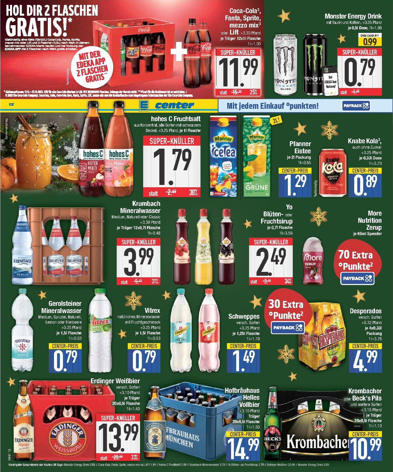 edeka - Edeka Center 2-Prospekt gültig vom 17.11. bis 22.11. - page: 12