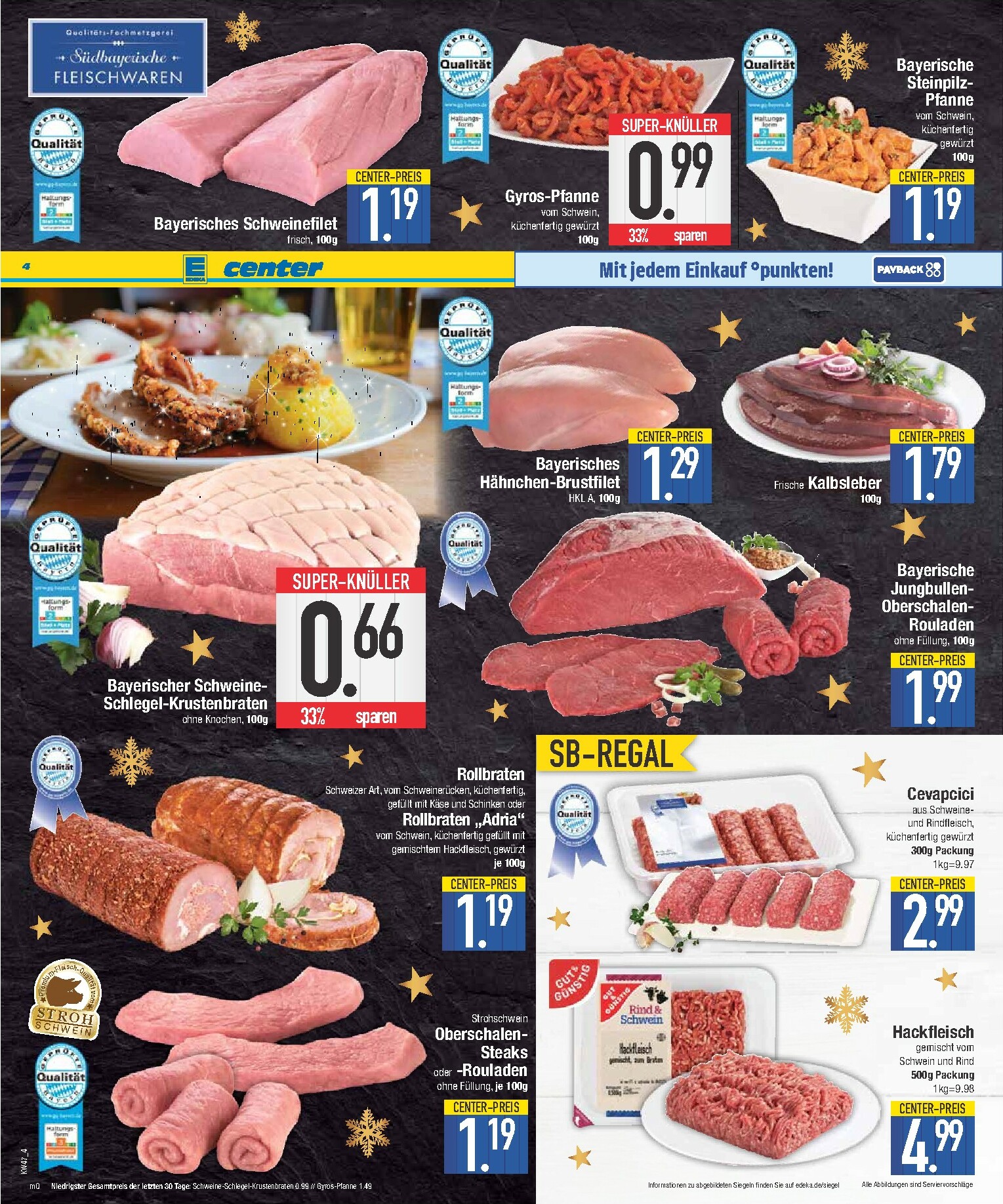 edeka - Edeka Center 2-Prospekt gültig vom 17.11. bis 22.11. - page: 4