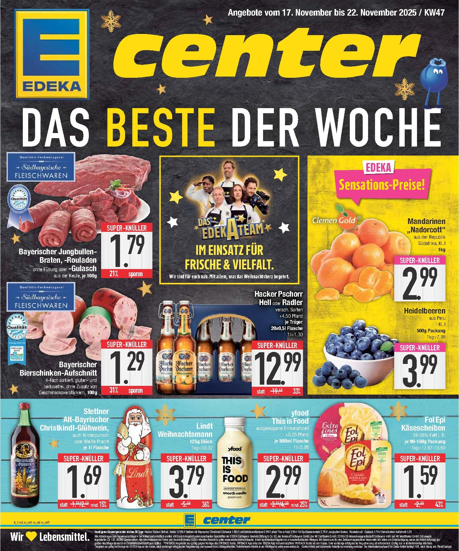edeka - Edeka Center 2-Prospekt gültig vom 17.11. bis 22.11.