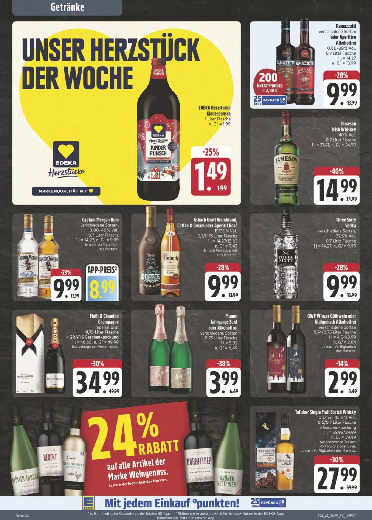 edeka - Edeka Center 3-Prospekt gültig vom 17.11. bis 22.11. - page: 24