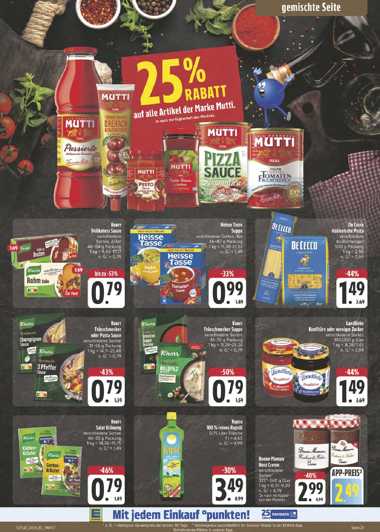 edeka - Edeka Center 3-Prospekt gültig vom 17.11. bis 22.11. - page: 21