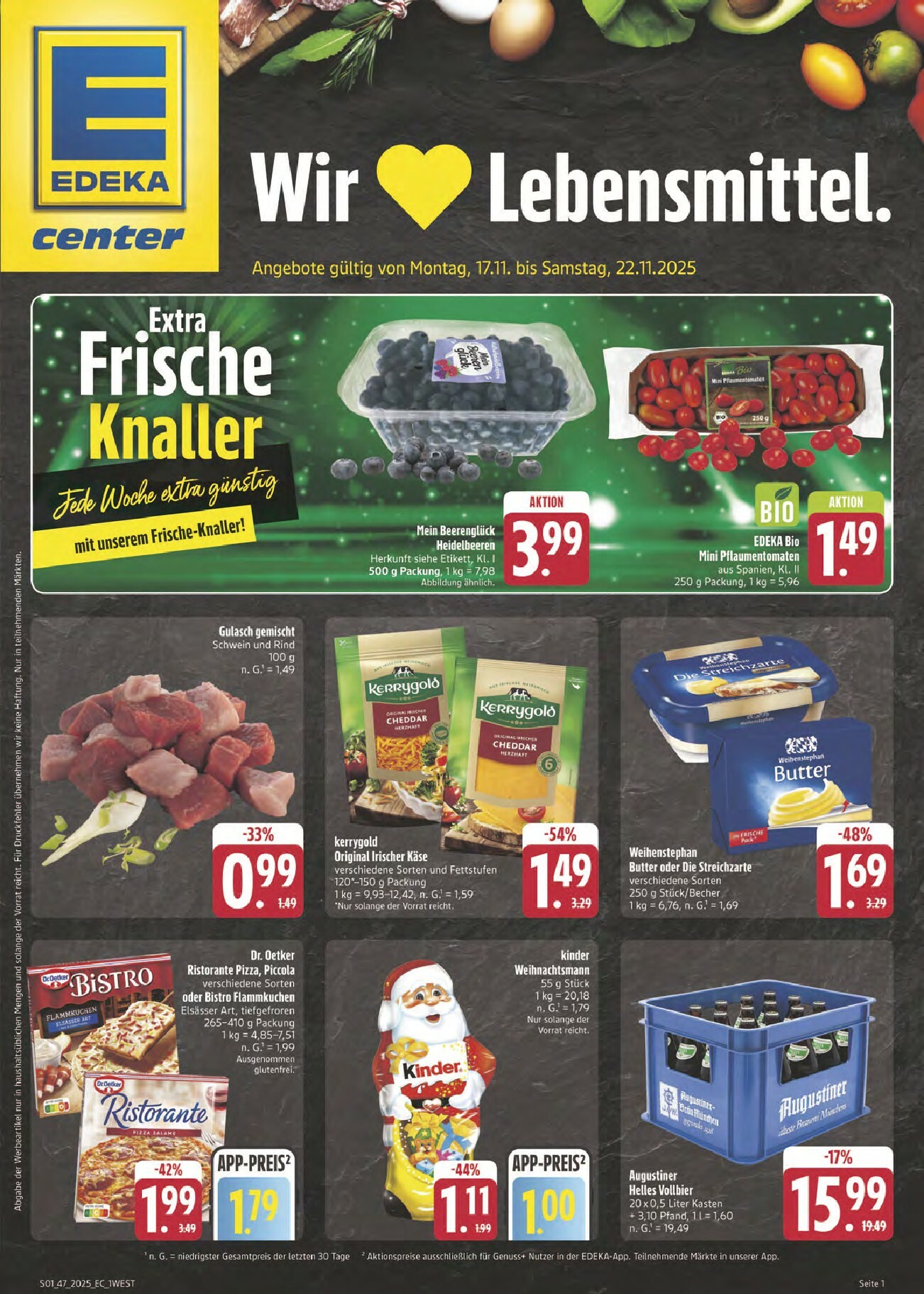 edeka - Edeka Center 3-Prospekt gültig vom 17.11. bis 22.11.
