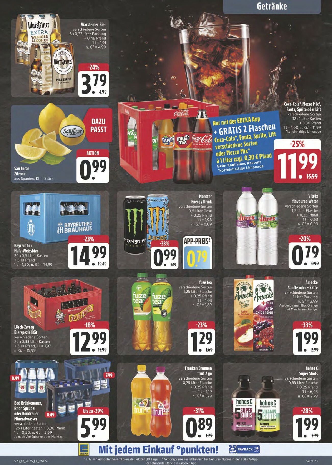 edeka - Edeka Center 3-Prospekt gültig vom 17.11. bis 22.11. - page: 23