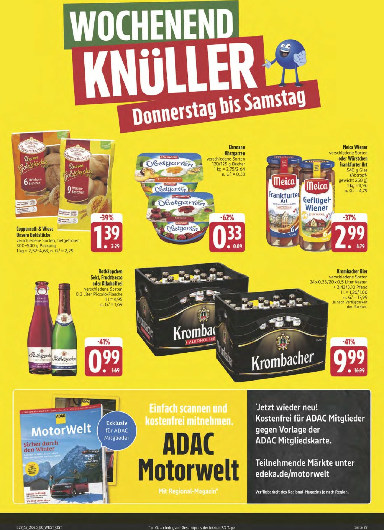 edeka - Edeka Center 3-Prospekt gültig vom 17.11. bis 22.11. - page: 27