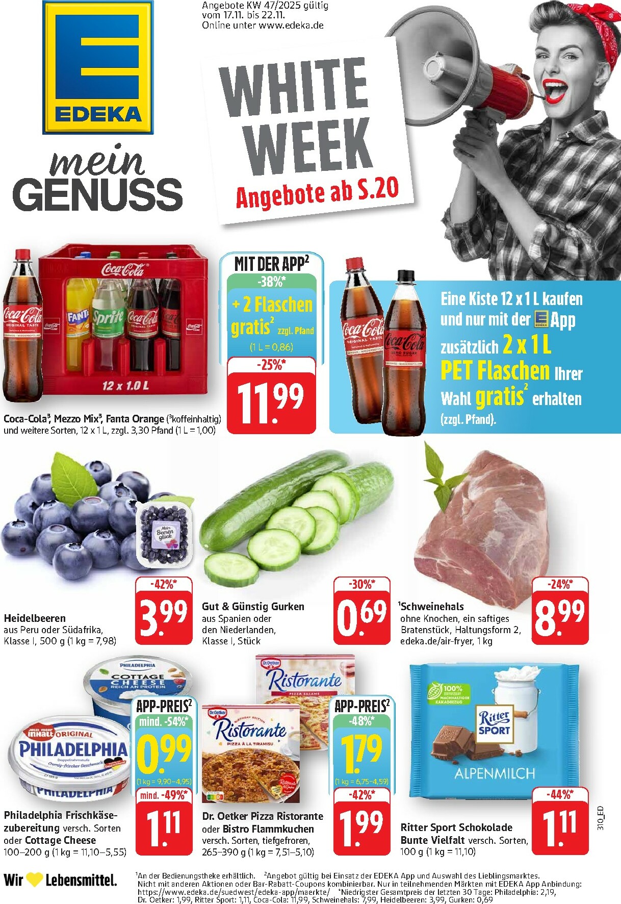 edeka - Edeka - Mein Genuss-Prospekt gültig vom 17.11. bis 22.11.