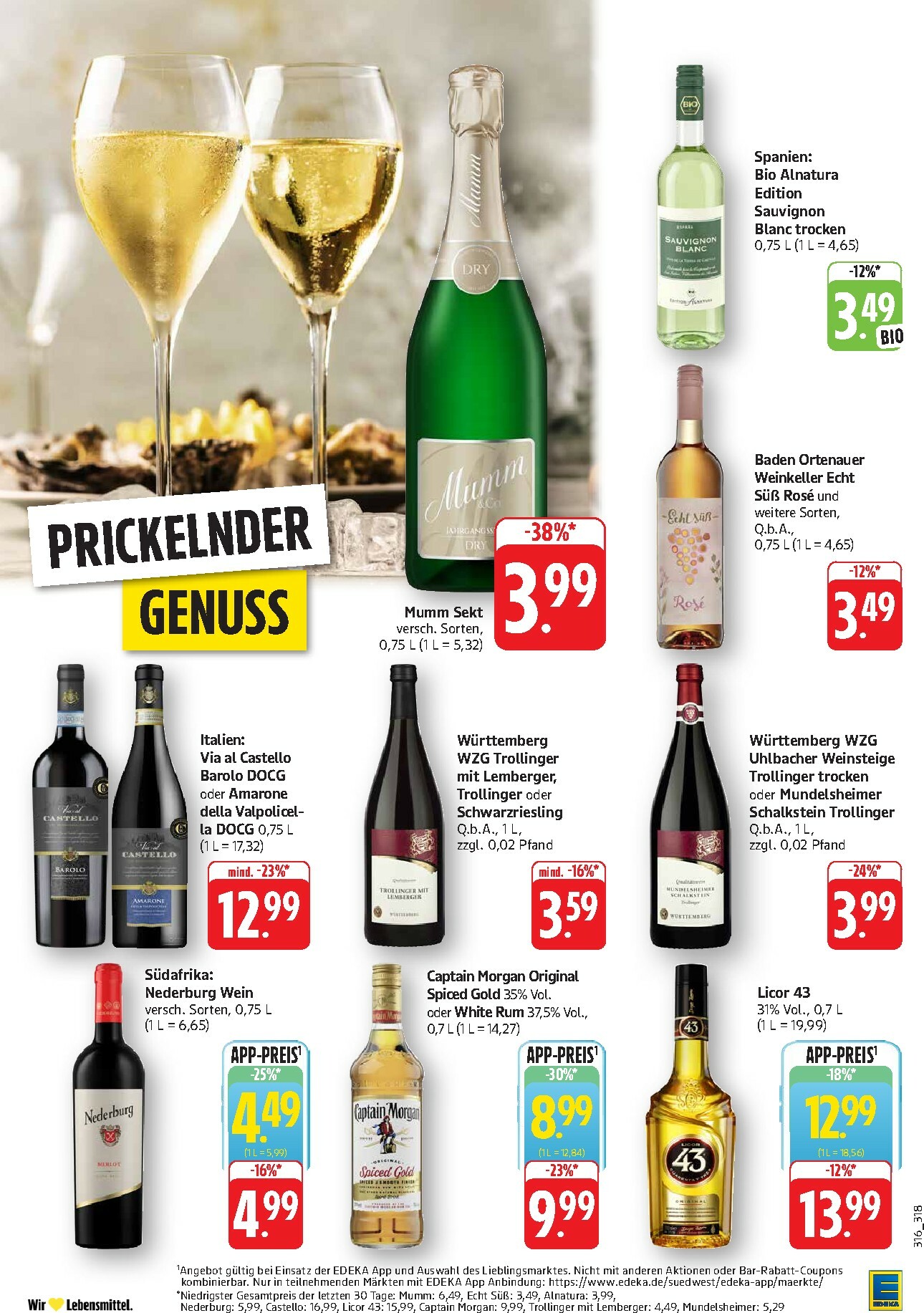 edeka - Edeka - Mein Genuss-Prospekt gültig vom 17.11. bis 22.11. - page: 28