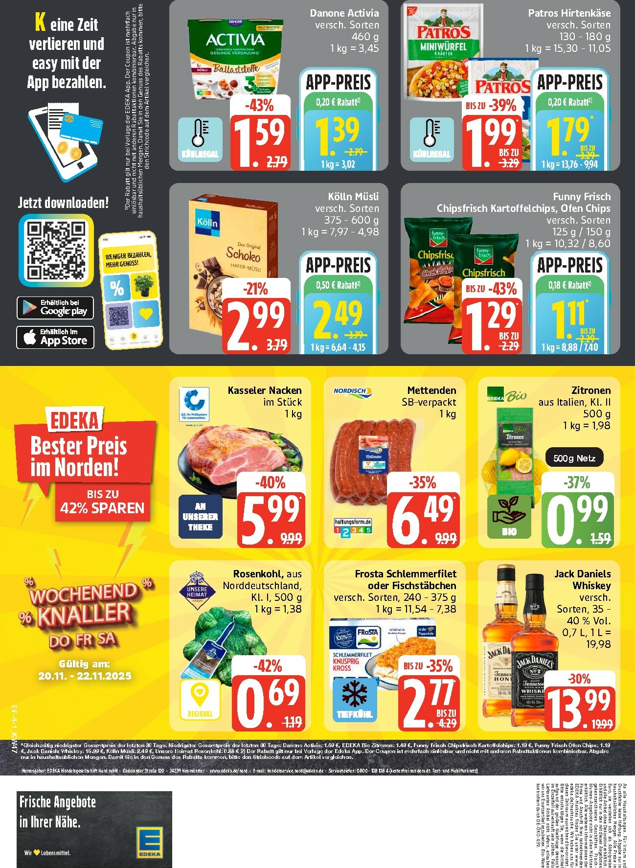 edeka - Edeka - Frischemarkt-Prospekt gültig vom 17.11. bis 22.11. - page: 4