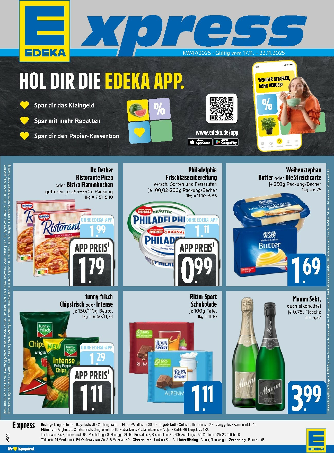 edeka - Edeka Express-Prospekt gültig vom 17.11. bis 22.11.