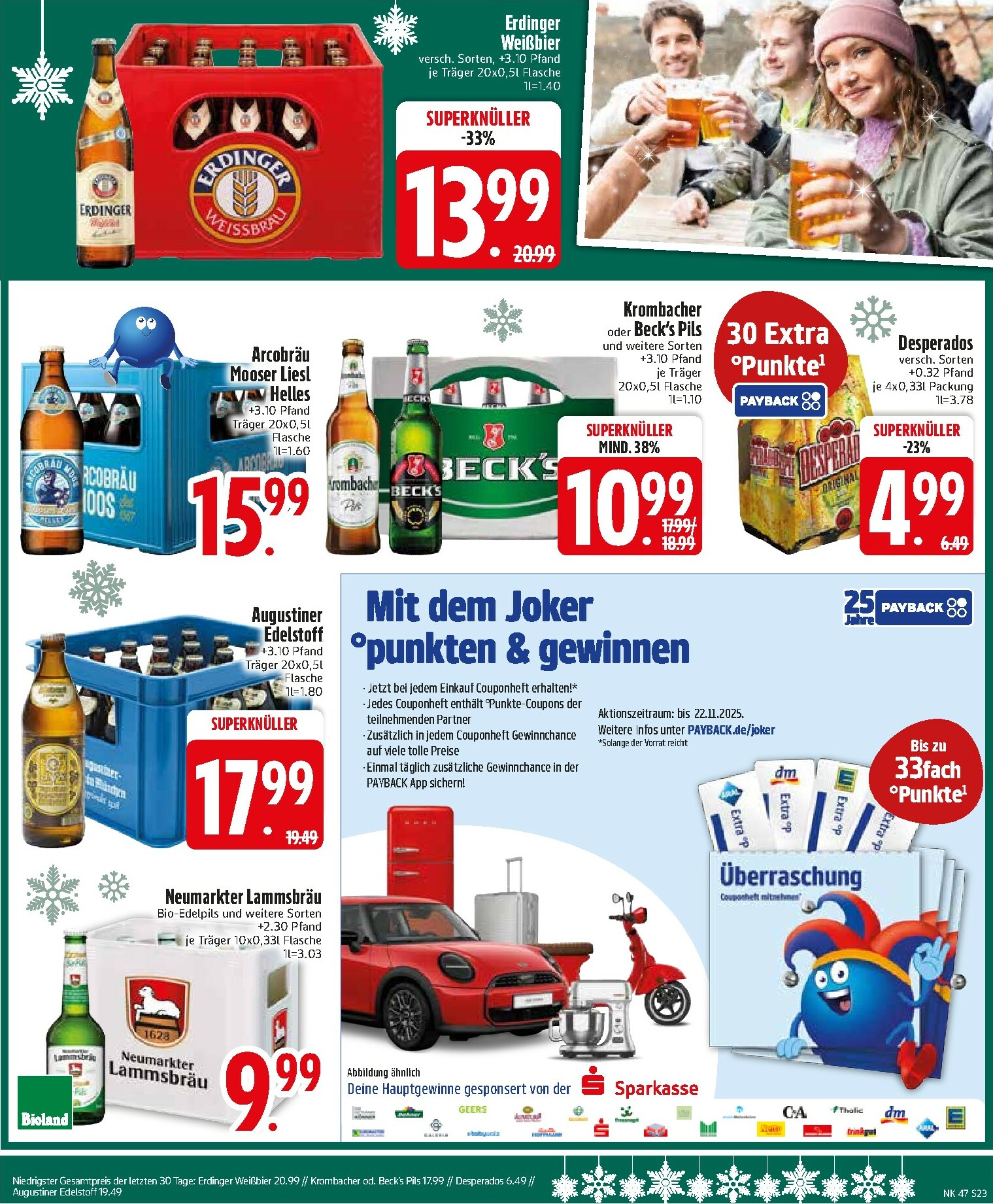 edeka - Edeka-Prospekt gültig vom 17.11. bis 22.12. - page: 23
