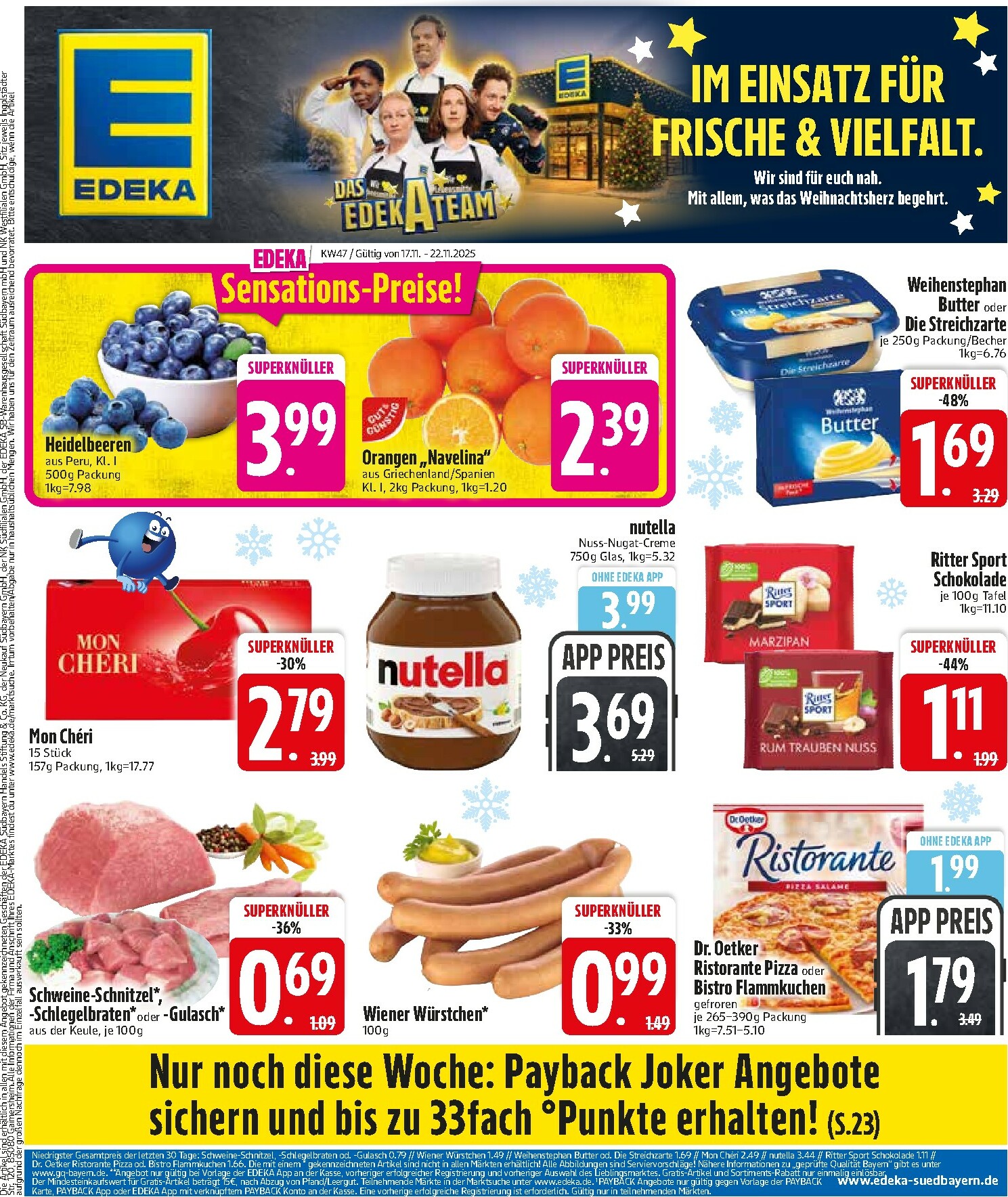 edeka - Edeka-Prospekt gültig vom 17.11. bis 22.12.