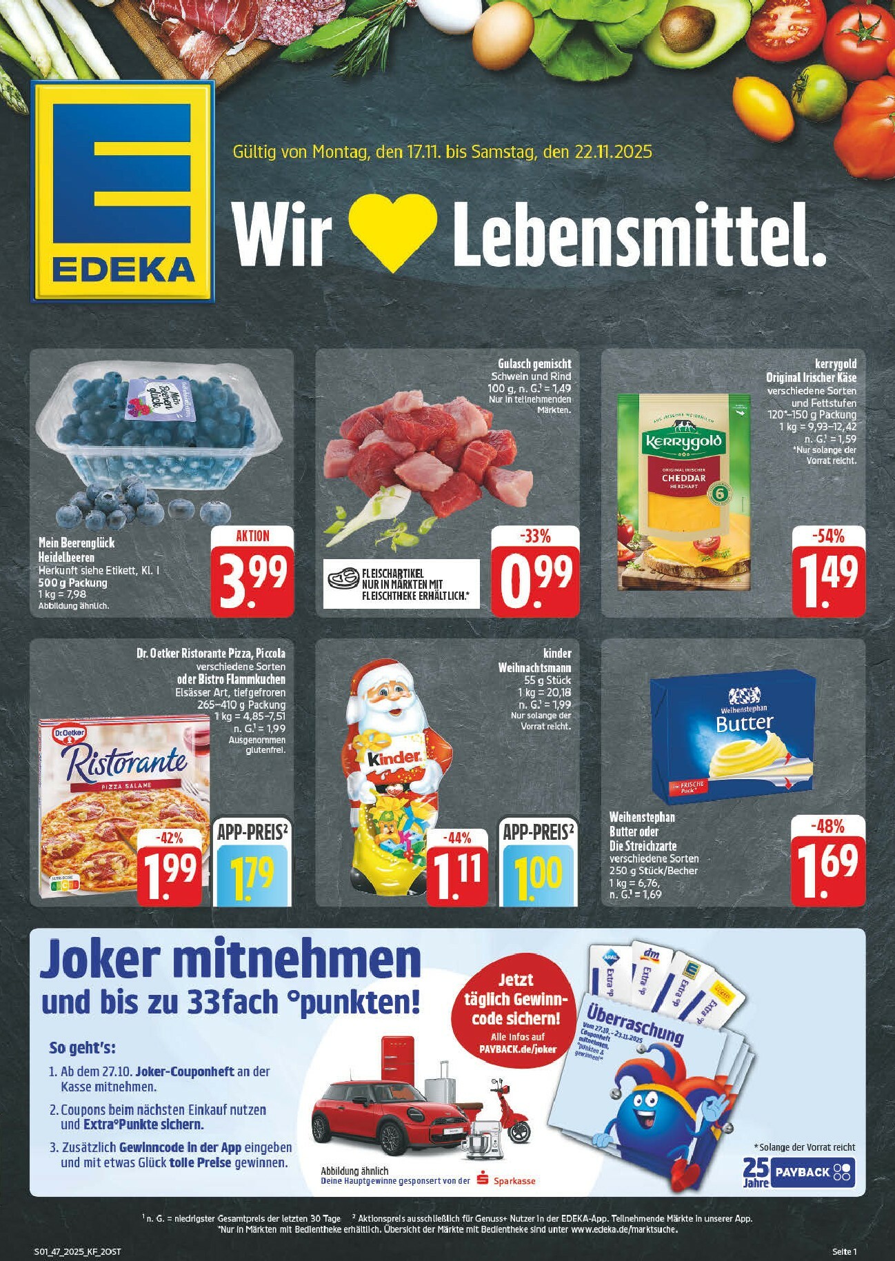 edeka - Edeka - Wochenangebote 2-Prospekt gültig vom 17.11. bis 22.11.