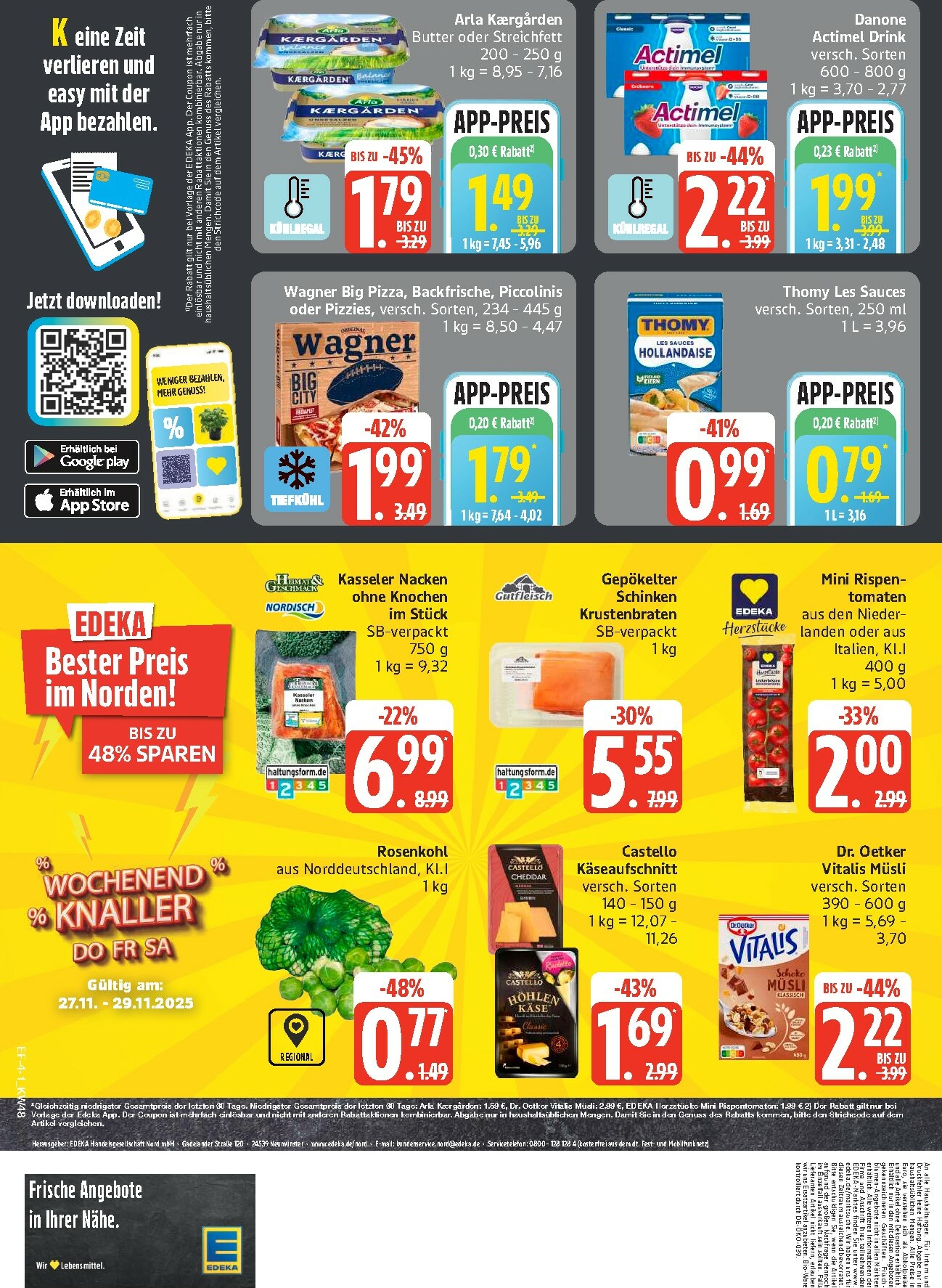 edeka - Edeka - Frischemarkt-Prospekt gültig vom 24.11. bis 29.11. - page: 4