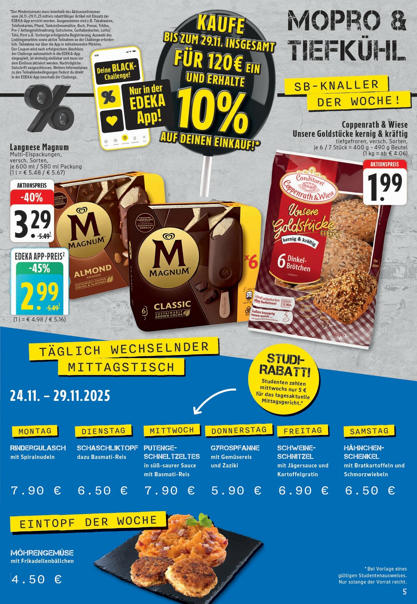 edeka - Edeka - Wochenangebote-Prospekt gültig vom 24.11. bis 29.11. - page: 5