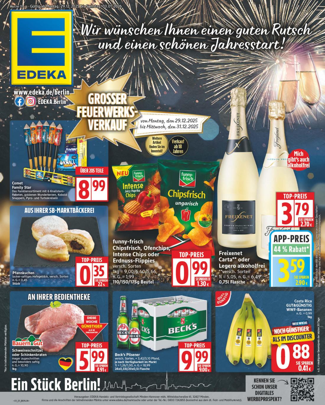 edeka - Edeka-Prospekt gültig vom 29.12. bis 03.01. - page: 1