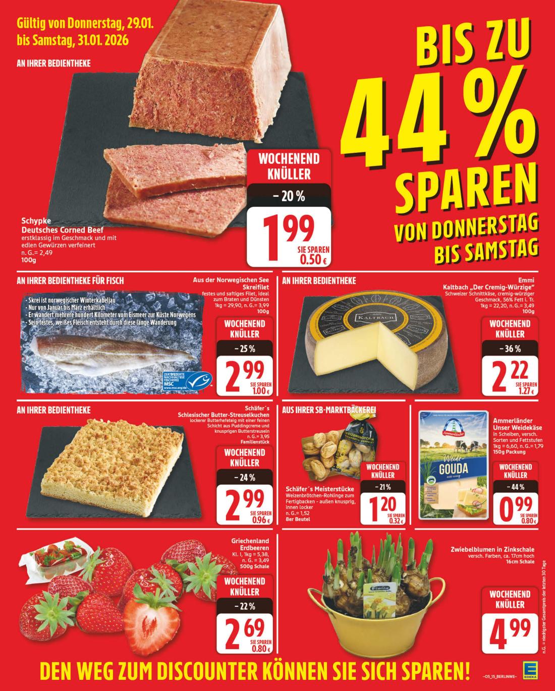 edeka - Edeka-Prospekt gültig vom 26.01. bis 31.01. - page: 15