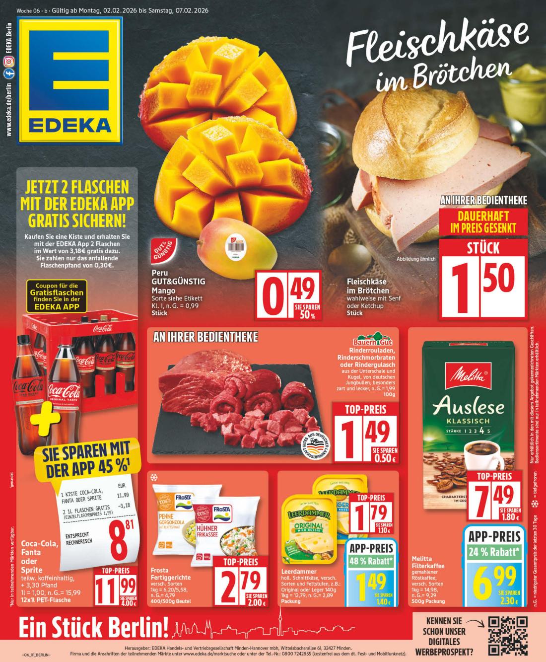 edeka - Edeka-Prospekt gültig vom 02.02.2026 bis 07.02.2026