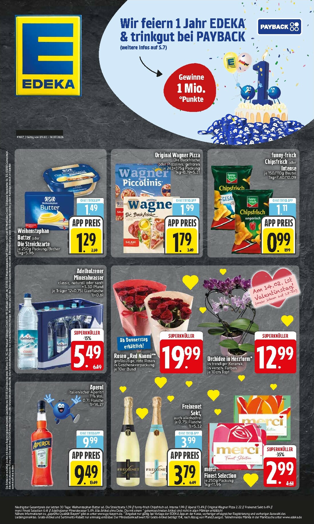 edeka - Edeka - Angebote-Prospekt gültig vom 09.02.2026 bis 14.02.2026