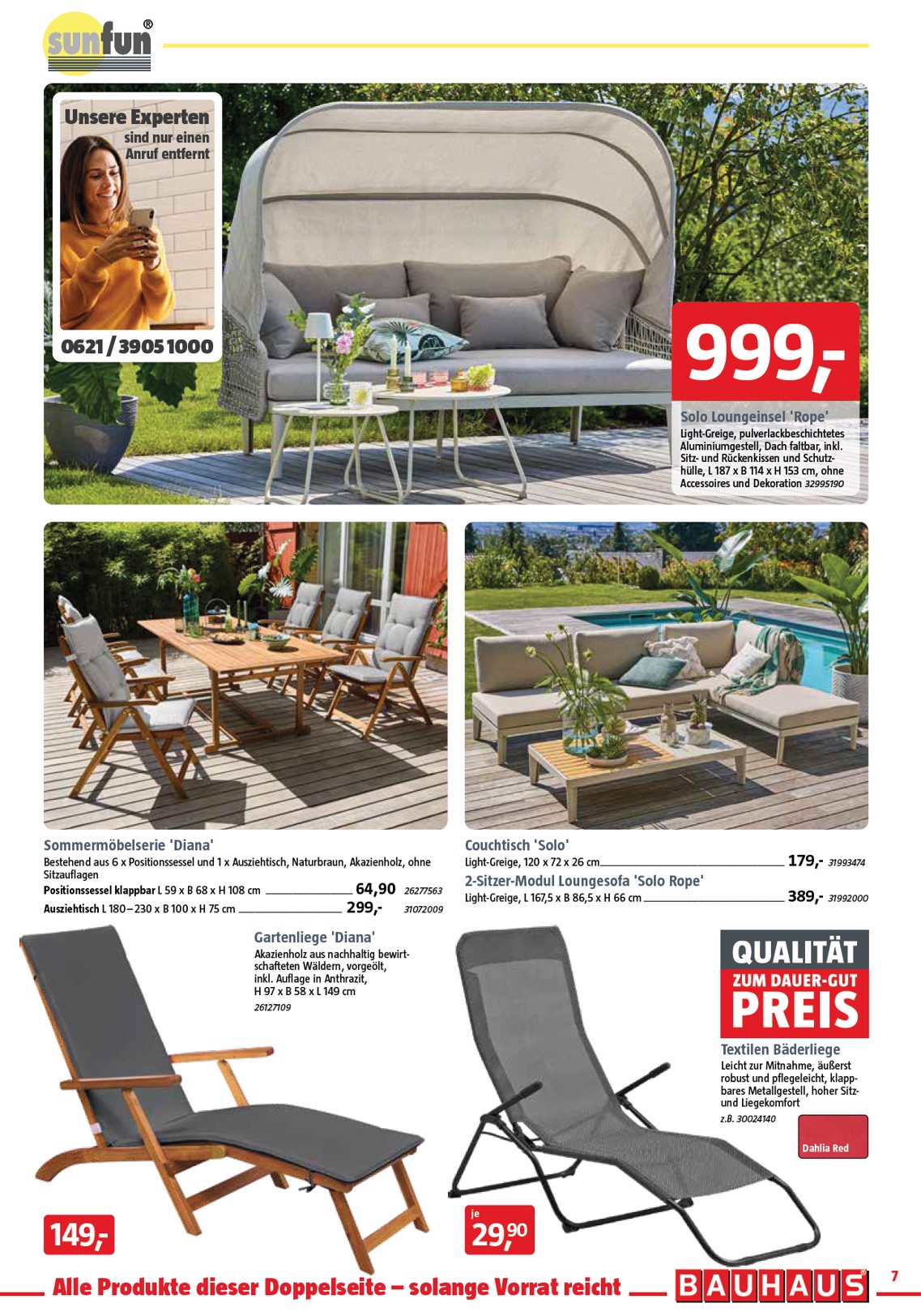 bauhaus - BAUHAUS Prospekt – von Samstag 30.05.2026 bis Samstag 13.06.2026 - page: 7