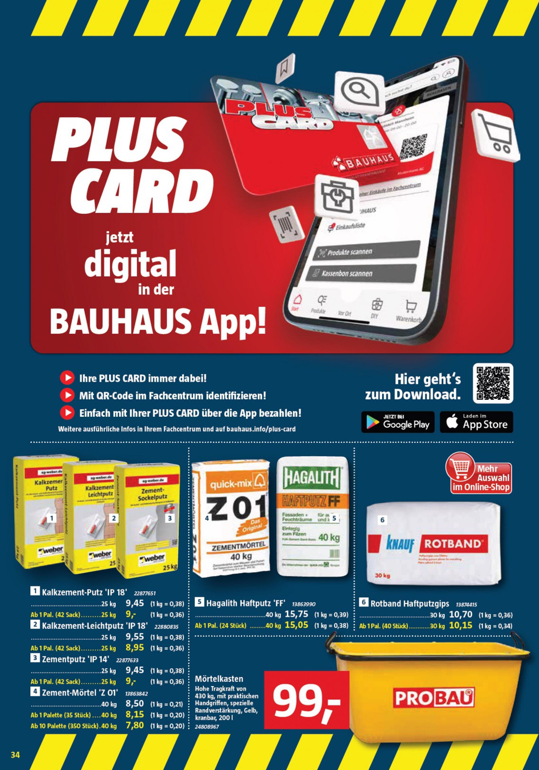 bauhaus - Flyer BAUHAUS aktuell 01.06. - 29.06. - page: 34