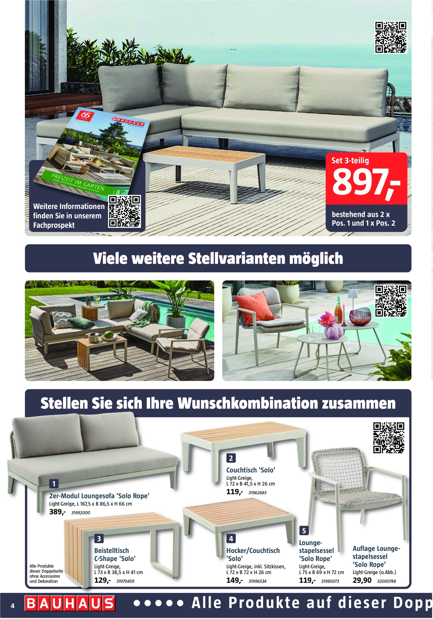 bauhaus - BAUHAUS-Prospekt gültig von 03.05. bis 31.05. - page: 4 bauhaus - BAUHAUS-Prospekt gültig von 03.05. bis 31.05. - page: 4