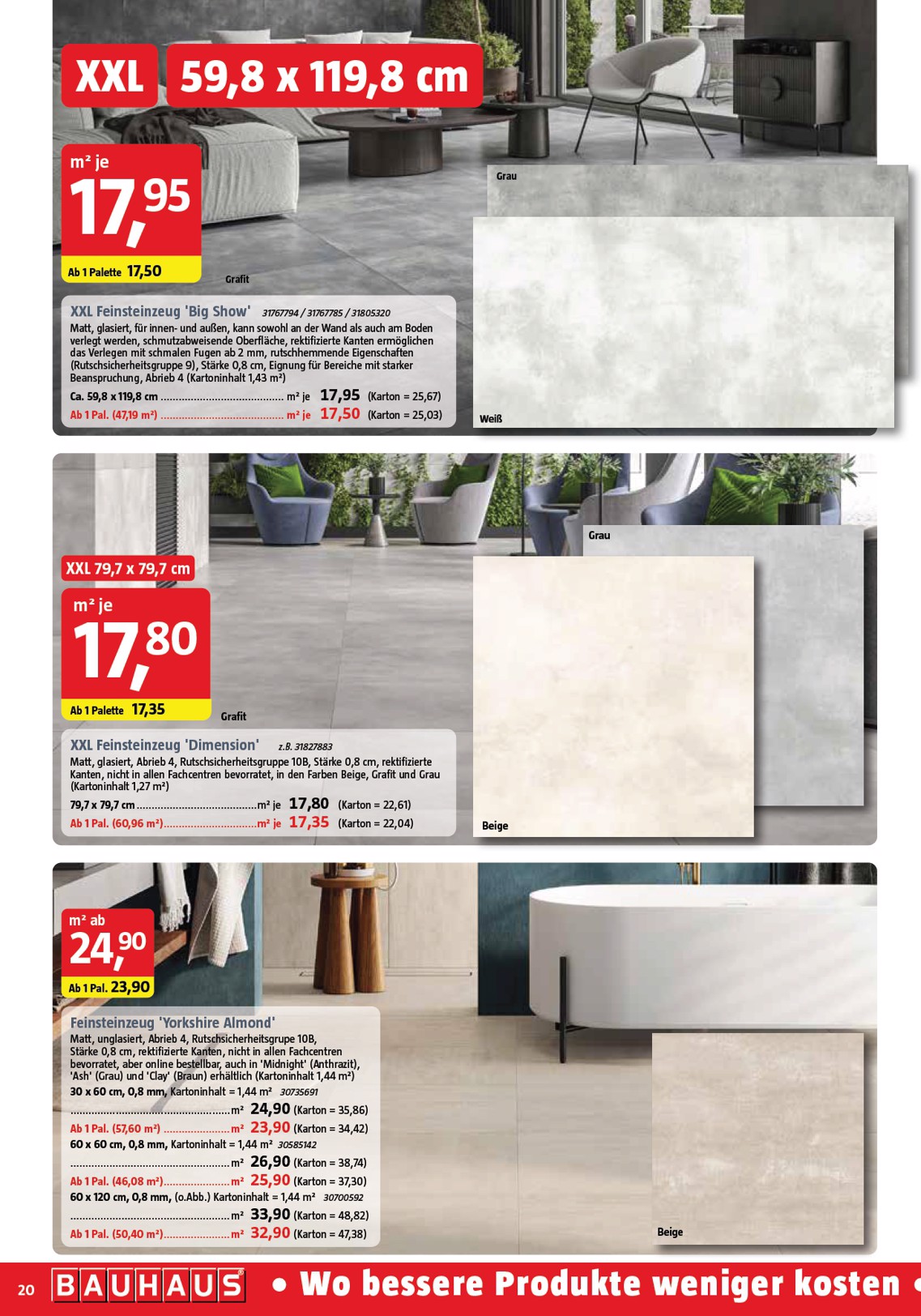 bauhaus - BAUHAUS-Prospekt gültig vom 01.11. bis 29.11. - page: 20