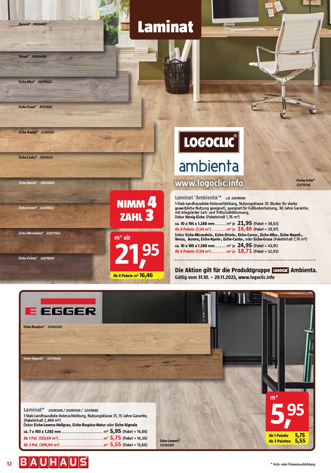 bauhaus - BAUHAUS-Prospekt gültig vom 01.11. bis 29.11. - page: 12
