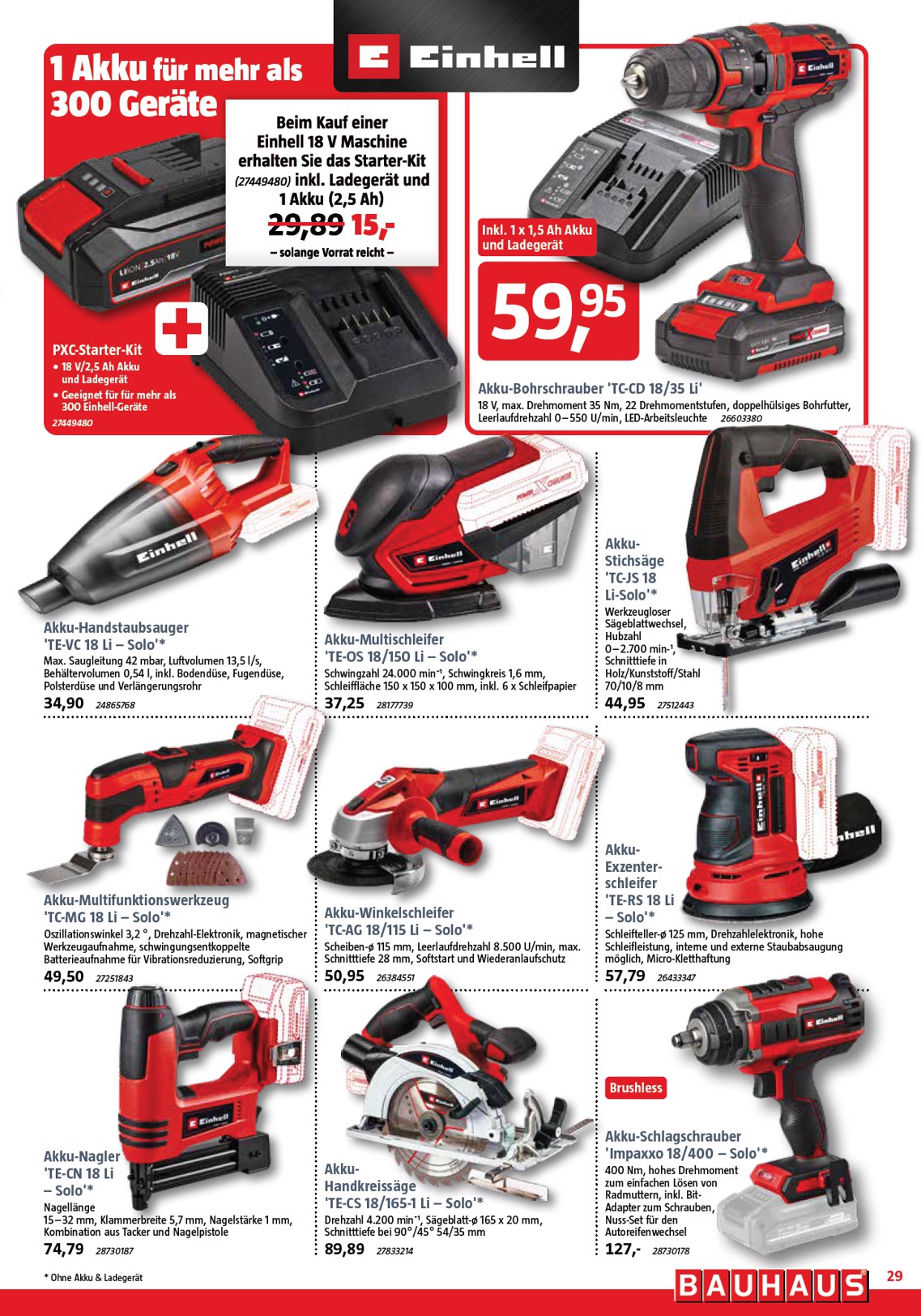 bauhaus - BAUHAUS-Prospekt gültig vom 01.11. bis 29.11. - page: 29