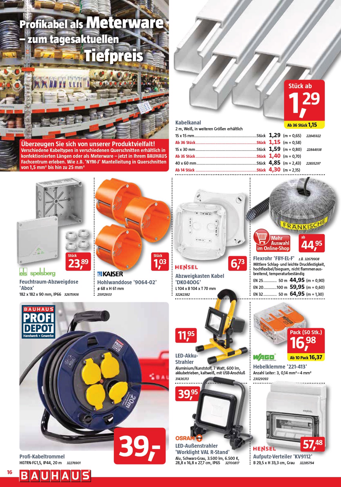 bauhaus - BAUHAUS-Prospekt gültig vom 01.11. bis 29.11. - page: 16