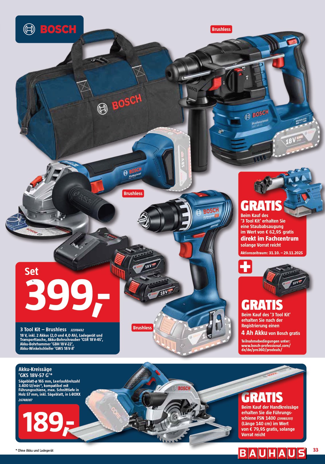 bauhaus - BAUHAUS-Prospekt gültig vom 01.11. bis 29.11. - page: 33