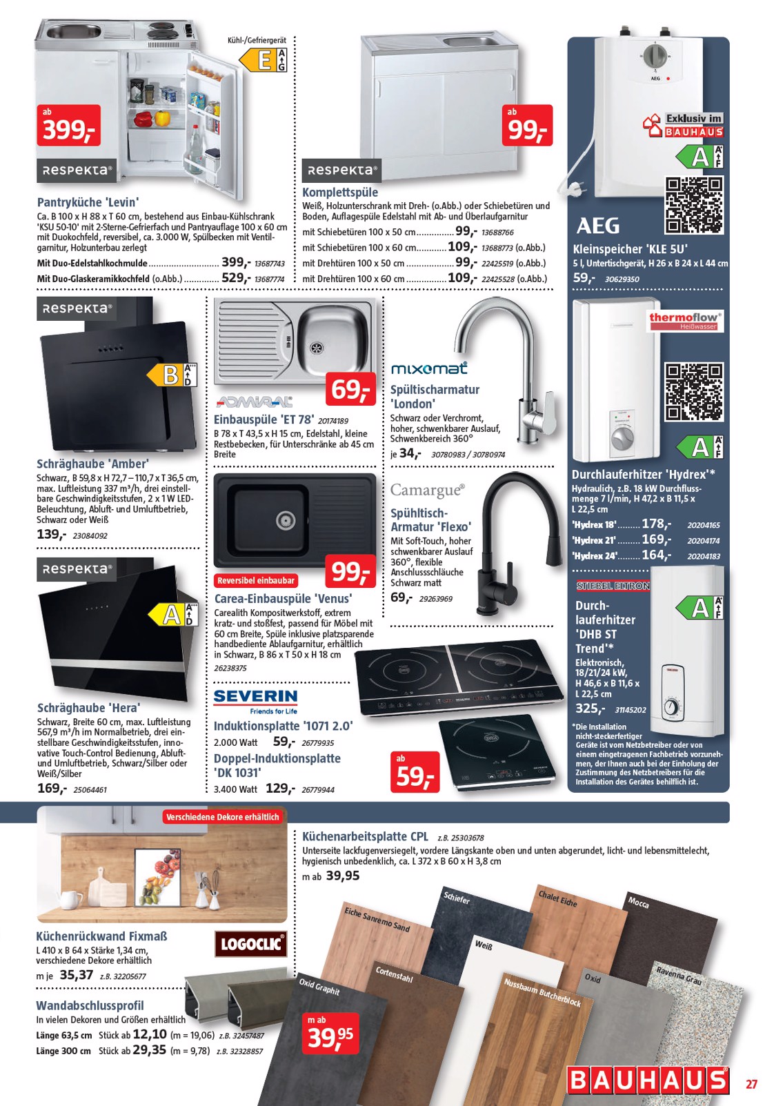 bauhaus - BAUHAUS-Prospekt gültig vom 29.11. bis 03.01. - page: 27