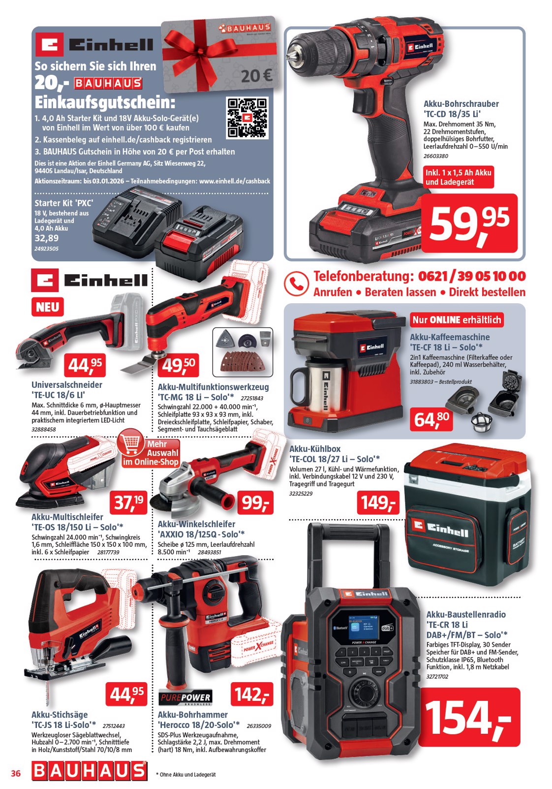 bauhaus - BAUHAUS-Prospekt gültig vom 29.11. bis 03.01. - page: 36